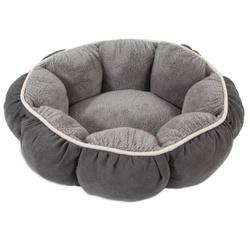 Aspenpet 27459 Pillow Pet Bed, 18 in Dia, 18 in L, 18 in W, Puffy Round