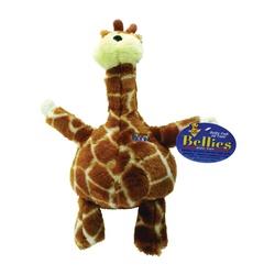 booda 54272 Plush Dog Toy, XL, Bellies Toy, Giraffe, Multi-Color