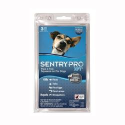 SENTRY PRO XFT 11 1843 Flea and Tick Squeeze-On, Liquid, 3 Count