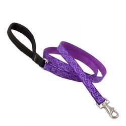LupinePet Original 96909 Dog Leash, 6 ft L, 3/4 in W, Nylon Line, Jelly