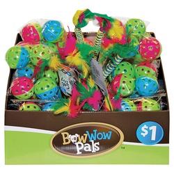 Bow Wow Pals 8855 Cat Toy, Plastic, Assorted