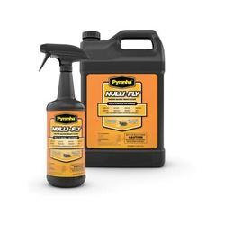PYRANHA Nulli-Fly PRH54 Insecticide Spray Liquid Slight Citrus 1 qt