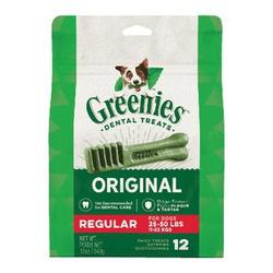 Greenies 10123534 Dog Dental Treat Regular Breed Original Flavor 12 oz