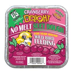 C&S CS12566 Suet Dough Cake Cranberry Flavor 11.75 oz