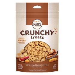 Nutro 791616 Crunchy Treat Dry Peanut Butter Flavor 10 oz