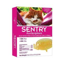 SENTRY PurrScriptions Plus 3282 Solid Flea Collar