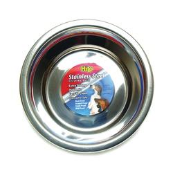 HiLo 56610 Pet Feeding Dish, S, 1 qt Volume, Stainless Steel