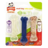 Nylabone NX001VPP Dental Chew Toy Petite Bacon Flavor Pack