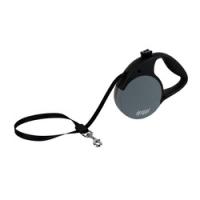 doggo DGO-RLSH-GG-MD Retractable Leash, 16 ft L, Granite Gray, Medium Breed