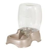 PETMATE Pet Cafe 24415 Gravity Waterer, S, 1.5 gal Volume, PET, Pearl Tan