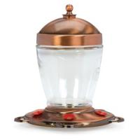 More Birds More Birds 33 JUB Hummingbird Feeder Glass/Metal 8-5/8 in H