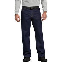 Dickies 9393RNB4034 Jeans 40 in Waist 34 in Inseam L Rinsed Indigo Blue