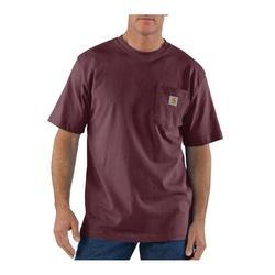 Carhartt K87-PRT-L-R Pocket T-Shirt L Cotton Port Carhartt Patch