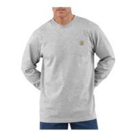Carhartt K126-HGY-XL-R T-Shirt XL Cotton/Polyester Heather Gray Carhartt