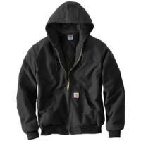 Carhartt Sandstone J140-BLKREGXLA Duck Active Jacket XL Cotton Duck