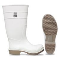 BOSS 1388-12 Knee Boots 12 White PVC Upper