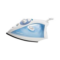 Black+Decker F210 Steam Iron 1200 W Blue Stainless Steel