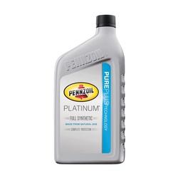 Pennzoil Platinum 550022686/5063684 Motor Oil 5W-20 1 qt Bottle