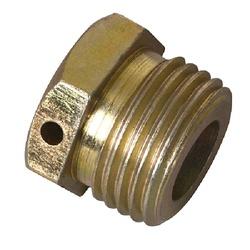 APACHE MILLS 99019240 Vent Plug 1/2 in MNPT 3000 psi Pressure Brass