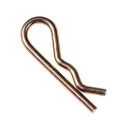 Double HH 01554 Hitch Pin Clip 0.243 in Dia Pin 4 in OAL Steel Zinc