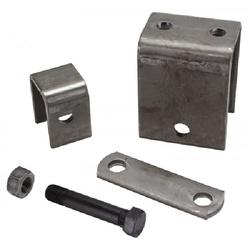 URIAH PRODUCTS UU644000 Weld-On Hanger Kit For Single Axle Double Eye and