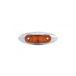 URIAH PRODUCTS UL168100 Marker and Clearance Light with Chrome Bezel LED