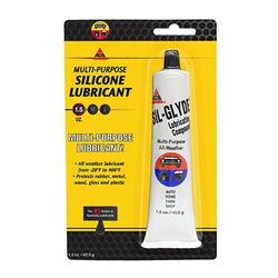 AGS Sil-Glyde SG-2H Silicone Lubricant 1.5 oz Tube Semi-Solid Odorless