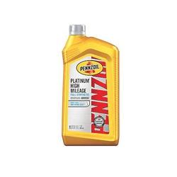 Pennzoil High Mileage 550022818 Motor Oil 5W-20 1 qt Bottle