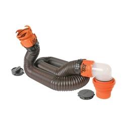 CAMCO RhinoFLEX 39761 RV Sewer Hose Kit Polyolefin/Steel Black