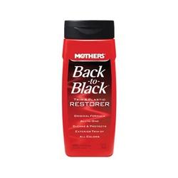 MOTHERS Back-to-Black 06112 Trim and Plastic Restorer 12 oz Liquid Sharp