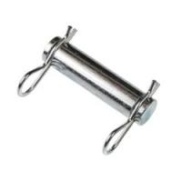 Double HH 10202 Cylinder Pin 1 in Dia Pin 3-1/2 in OAL Zinc