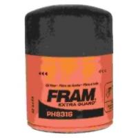 FRAM Extra Guard PH8316 Spin-On Oil Filter 3/4-16 Connection Fibers Resin