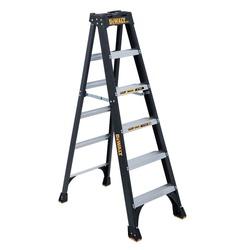 DeWALT by Louisville DXL3010-08 Step Ladder 147 in Max Reach H 7-Step 300