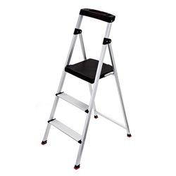 Rubbermaid RMA-3 Step Stool 51.2 in H 3-Step 225 lb 12.8 in Top 3 in