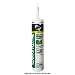 DAP 01835 Gutter and Flashing Sealant Medium Gray Paste 10 oz