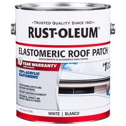 RUST-OLEUM 301898 Elastomeric Roof Patch White Liquid 0.9 gal