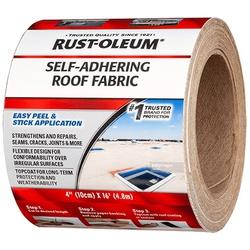 RUST-OLEUM 345651 Self-Adhering Roof Fabric 4 in x 25 ft Roll
