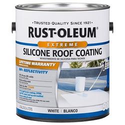 RUST-OLEUM 980 308666 Silicone Roof Coating White 1 gal Liquid