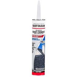 RUST-OLEUM 301826 Roof Cement Black Liquid 10.1 oz Cartridge