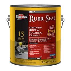 Black Jack 6148-9-34 Roof and Flashing Cement Black Liquid 1 gal Pail