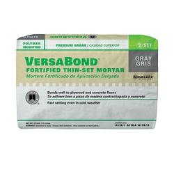 CUSTOM VersaBond Flex MTSG25 Thin-Set Mortar Gray Powder 25 lb Bag