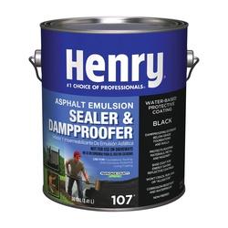 Henry HE107046 Asphalt Emulsion Sealer Black 3.41 L Can Liquid