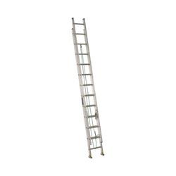 Louisville AE4224PG Extension Ladder 286 in H Reach 225 lb 24-Step 1-1/2