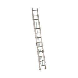 Louisville AE4224PG Extension Ladder 286 in H Reach 225 lb 24-Step 1-1/2