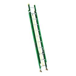 Louisville FE0616 Extension Ladder 225 lb Fiberglass Green
