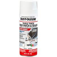 RUST-OLEUM 345814 Roof Patch and Sealer White Liquid 12 oz Aerosol Can