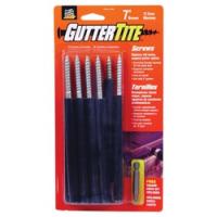 HILLMAN 47803 Gutter Screw #3 Drive Square Drive Brown Dacrotized