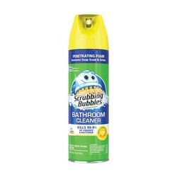 Scrubbing Bubbles 71362 Bathroom Cleaner 22 oz Aerosol Can Pleasant Lemon