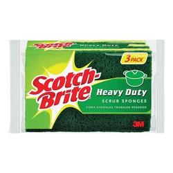 Scotch-Brite HD-3 Scrub Sponge 2-3/4 in L 4-1/2 in W 0.6 in Thick