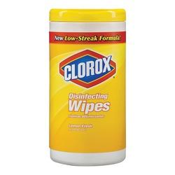 Clorox 01628 Disinfecting Wipes Can Liquid Citrus White